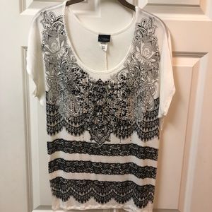 Daytrip Sequin Graphic Tee